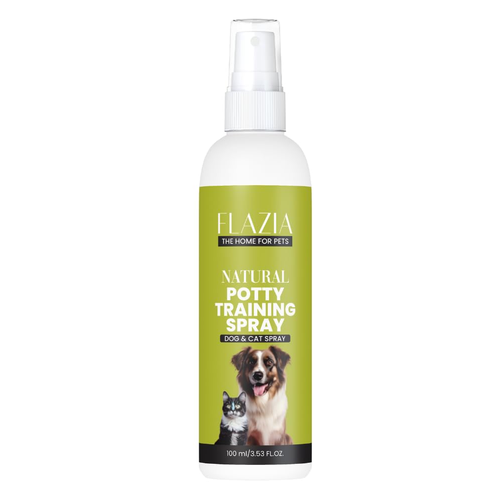 FLAZIA Potty Training Spray - 100ml | Trains The Pet Where to Urinate and Poop | Training Corrector for Puppies and Dogs | Indoor and Outdoor Use (B0CS399T78) Amazon Price History, Amazon Price Tracker