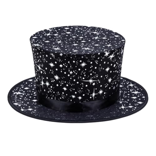 Gorro mágico infantil accesorio de escenario plegable para magos y caballeros 3