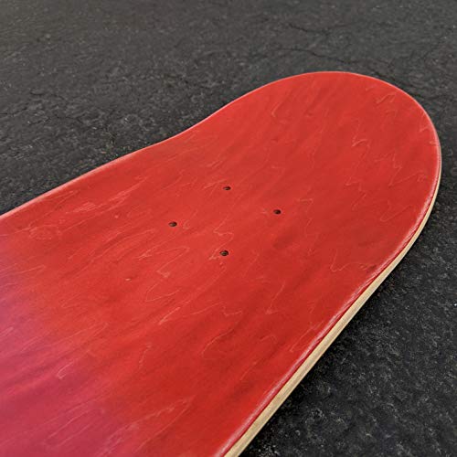 Stoked Ride Shop Blank Skateboard Deck Only | 7.75" (Red | Deck Only) - Thumbnail 5