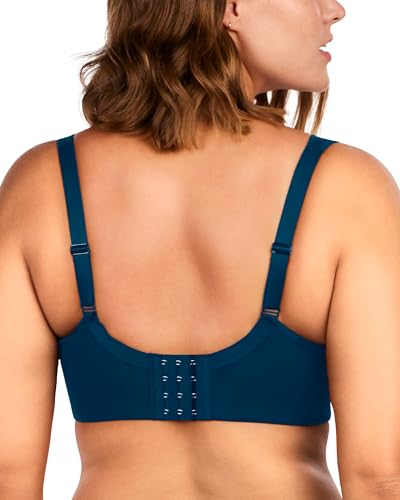 Image of HSIA Bras for Women Minimizer Full Coverage, Plus Size T Shirt Unlined Underwire Smooth Bra, Seamless Cups Joan Ultimate Soft