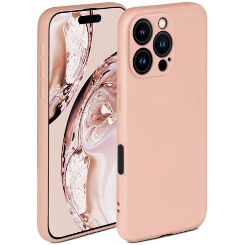 Coque souple iPhone 16 Pro rose idéale pour protéger votre écran au quotidien