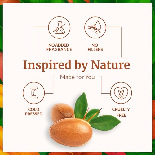 Image of SVA Organic Argan Carrier Oil, Glass Bottle with Dropper, 4 Fl Oz (118 ml) | Argan Oil for Hair Care, Scalp Care, Face Care, Facial Oil, Skin Care, Body Massage, Personal Care & DIY Beauty Blends
