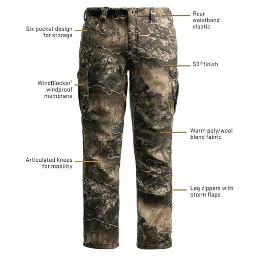 Shield Series Wooltex Pro Pants, Camo Hunting Pants for Men3