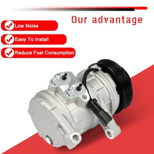 Image of CCIYU A /C Compressor with Clutch for Chrysler Aspen 4.7L 2007