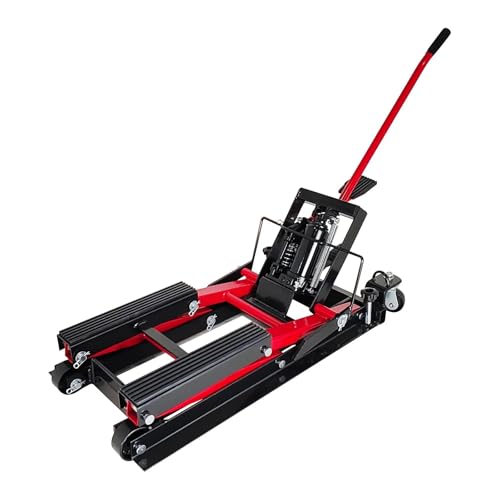 XFYESL Gato Taller Gato hidráulico de elevación para Motocicleta, elevación de Soporte para Motocicleta de Alta Capacidad de Peso de 1500LBS Elevador Coche