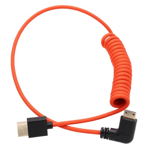 HangTon Mini HDMI - HDMI 4K 8K 60p P[u ATOMOS Ninja V Inferno SmallHDj^[ Canon Sony HDR-XR50 Z5 Z6ii Z7ii D750Jp px 50cm