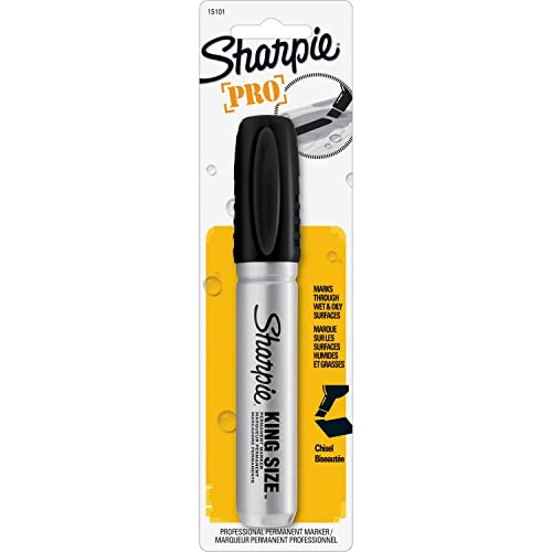 SHARPIE Pro King Size Permanent Marker, Black (15101PP)