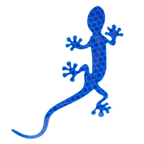 Reflective Gecko Decals - Car Warning Stickers, Dustproof High-Temp | Reflective Gecko Car Stickers With Strong Acrylic Adhesive
