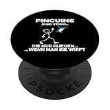 Les pingouins sont des oiseaux qui ne volent que lorsqu'on PopSockets PopGrip Interchangeable