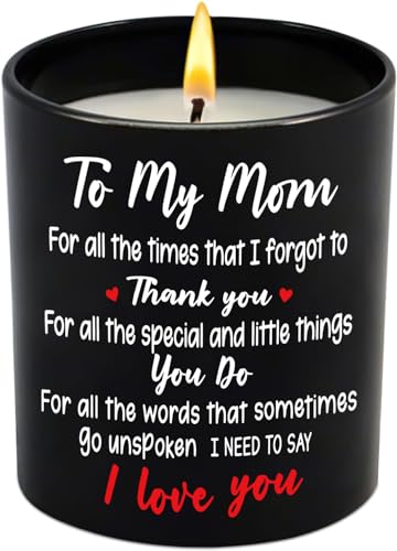 Gifts for Mom from Daughter Son,Birthday Gifts for Mom,Sentimental Best Mom Gift,Mothers Day, Birthday,Thanksgiving Day, Christmas Gifts for Mom-Vanilla Lavender Candle 10oz
