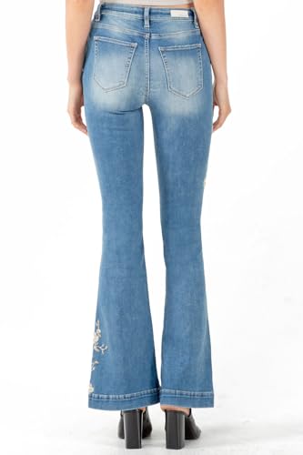 Miss Me - Womens High-Rise Flare Jeans3