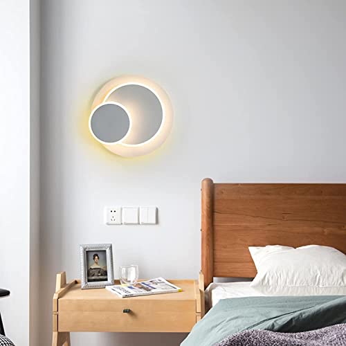 Aplique de pared Eclipse de luz cálida 3000K para transformar la atmósfera de tu sala de estar 7