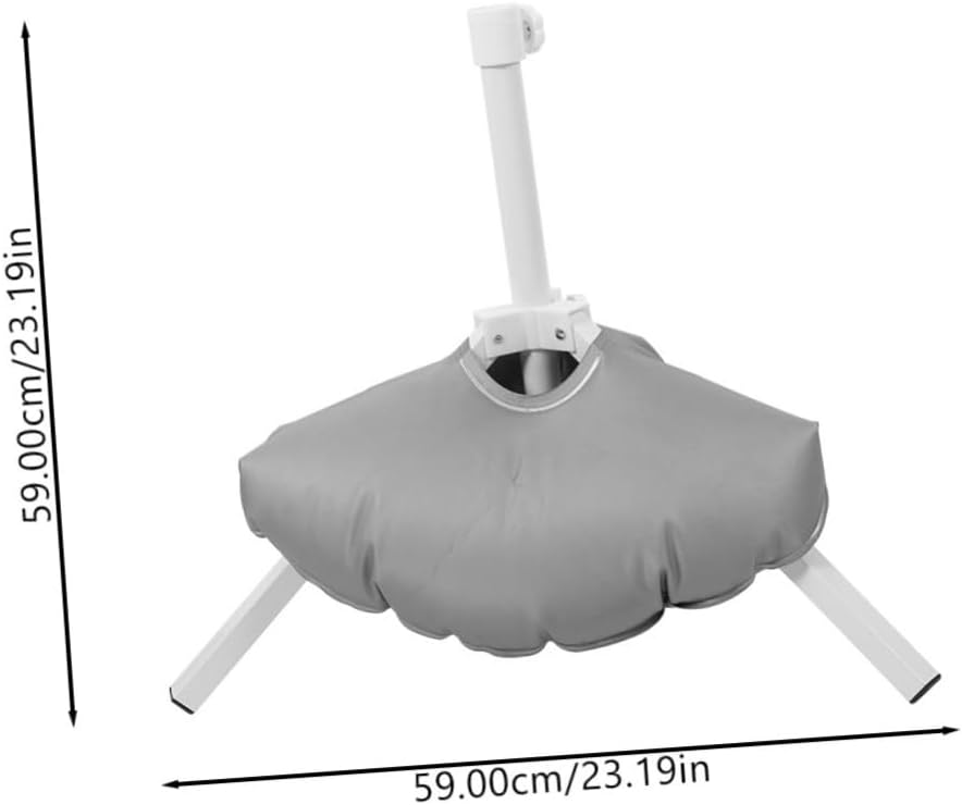Levemolo 1set Portable Umbrella Base Sturdy Water-Filled Stand for Beach Patio and Outdoor Umbrellas and Construction for Enhanced Stability