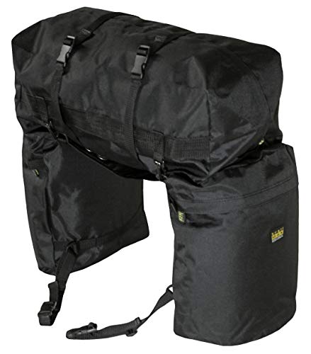 TrailMax Large Overnighter Saddlebags Package;Set of Saddlebags;Set W/Horn Bags;Set W/Cantle Bag; Saddle Bags, Detachable Cantle Bag;Insulated Saddle Bags for Horses;Western & Endurance Saddles;BK
