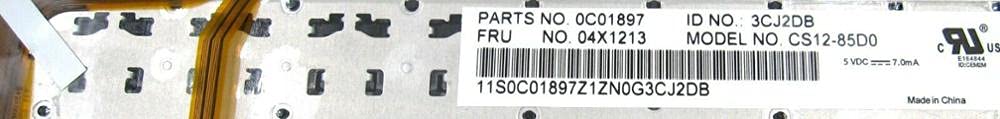 LeFix NOWOŚĆ Orig DE klawiatura do Lenovo ThinkPad T430 T430i T430s T430si X230 X230i T530 T530i W530 X230t (tablet) X230iT (X230i Tablet) L430 L530 |04X121330