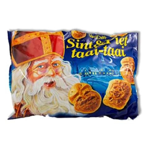 GroceryCentre Van Delft Sint & Piet Mini Taai-Taai 500gr | 5 Pack Cover