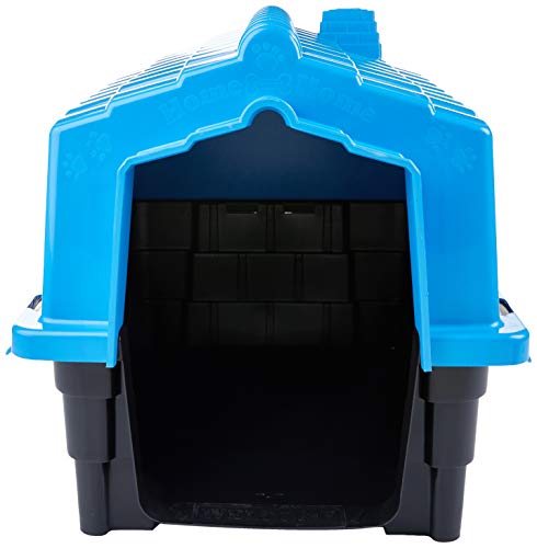 Casa Eco Colors Dog House Evolution Nº4 Azul Pet Injet para Cães