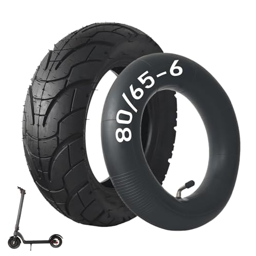 80/65-6 E Scooter Reifen mit Schlauch 10 x 3,0 255 x 80 Reifen 10 Zoll E Roller Ersatzreifen Butylkautschuk