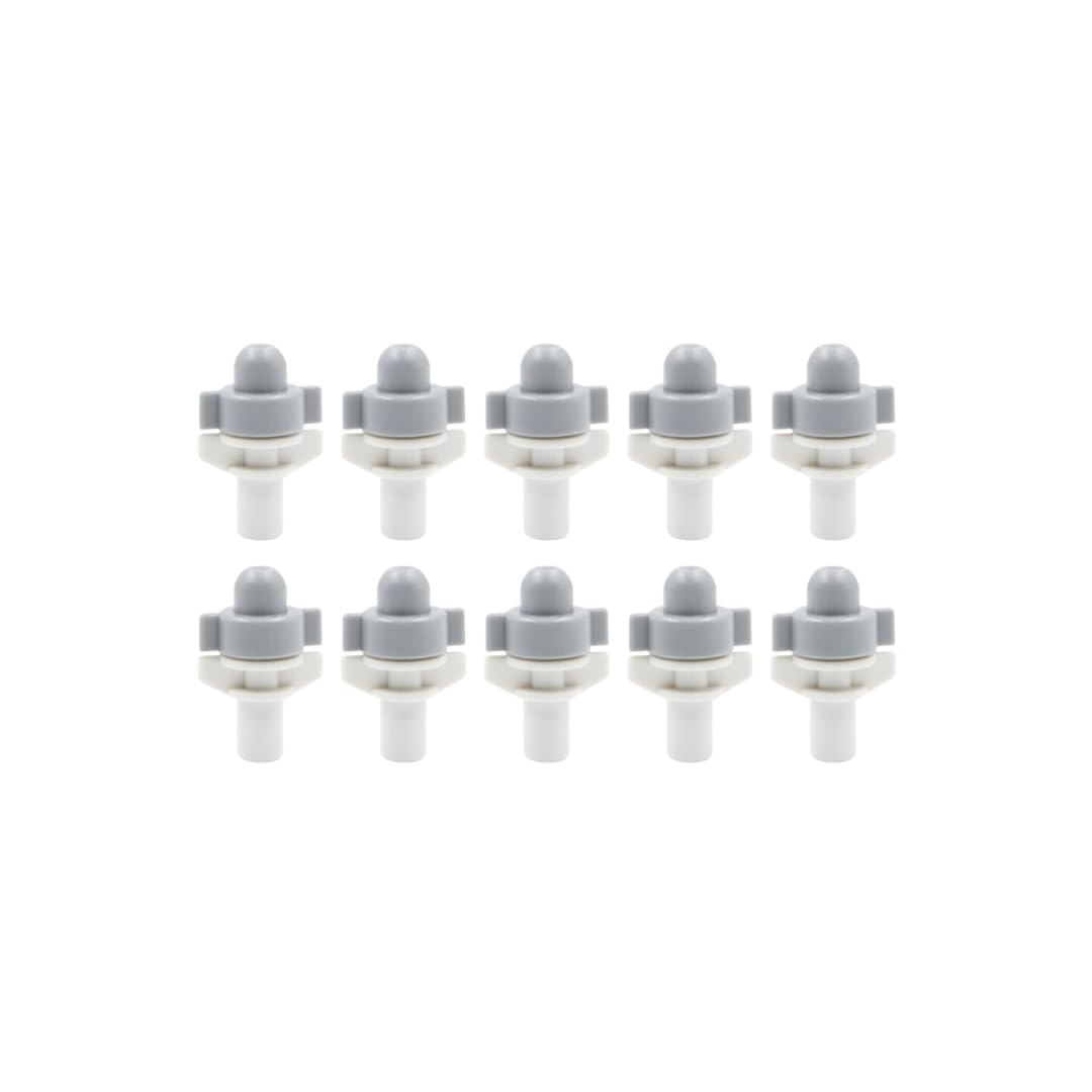 Farmer King One-Way Fogger Nozzle for Greenhouse & Farming | High-Pressure Misting Sprayer for Cooling & Irrigation | Anti-Drip, Leakproof Fogger Head for Polyhouse & Nursery Use pack of 10
