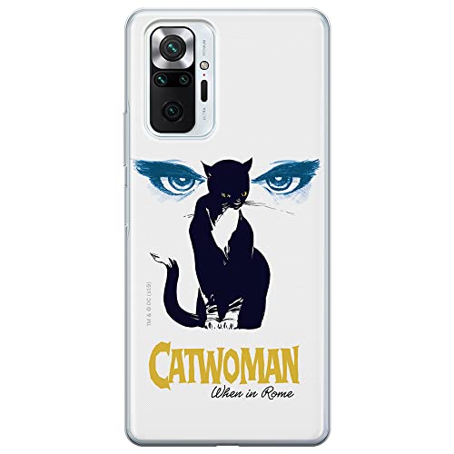 ERT GROUP mobile phone case for Xiaomi REDMI NOTE 10 PRO original and officially Licensed DC pattern Catwoman 007 optimally adapted to the shape of the mobile phone