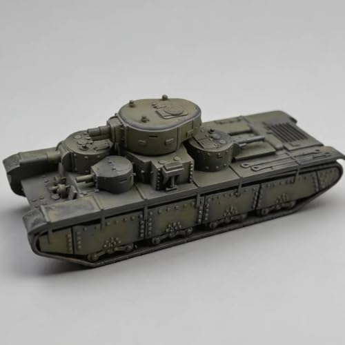Tanque escala 1/144 réplica militar mini para vitrinas 7