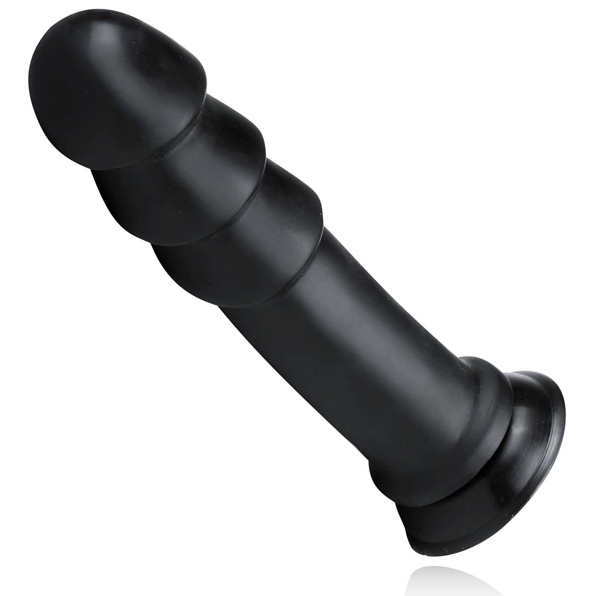 BUTTR Madbull Muzzl Dildo (Ø 5.7-7 cm) Dildo grande con testa a costine e forte ventosa, offre una sensazione di riempimento anale, ampie creste, base larga