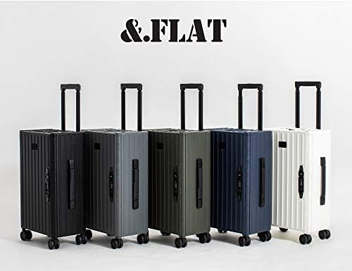 Amazon | [アンドフラット] ＆.FLAT 折り畳めるキャリーケース 35L 