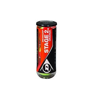 Dunlop tennisbal Mini Tennis Stage 2, geel/oranje, één maat