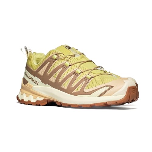 Tenis Salomon XA Pro 3D V9 Feminino (Verde Rose e Off White, BR