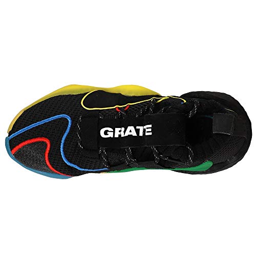 adidas x Pharrell Williams BYW LVL X - Core Black / Green / Red / Bright Royal4