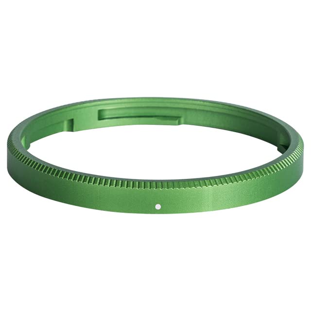 Camera Accessories - JJC Durable Lens Decoration Ring Specially Designed for Ricoh GR IIIx GR3x Camera Replaces Ricoh -2 Lens Decoration Ring Cap (Green - GR3X)
