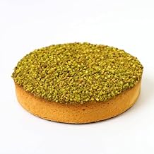 ANDY ANAND CHOCOLATIER Luxurious Caramel Pistachio Cake 9" - 2.6 lbs | Fresh, Gourmet Gift, No Preservatives, Handmade Daily - Perfect for Celebrations & Gifts