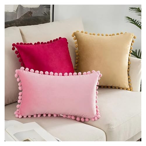 Housses de coussin velours doux bleu eau pour rénover canapé - 8