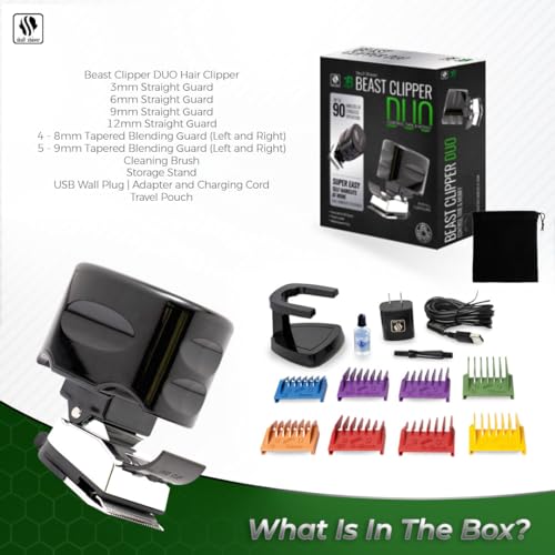 Skull-Shaver-Beast-Clipper-Duo-Ultimate-Home-Haircut-Grooming-Kit-and-Pitbull-Travel-Case-Bundle