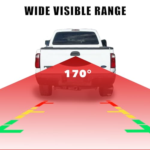 Image of Tailgate Handle Camera Fits for Ford F150 F250 F350 F450 F550 | Fits for Explorer Sport Trac Lincoln Mark LT 2004-2016 Backup Reverse Camera #8L3Z-9943400-AC