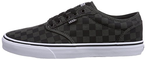 Image of Vans Men's Low-Top Sneakers, Gray Grau Herringcheck FGL, US 7.5