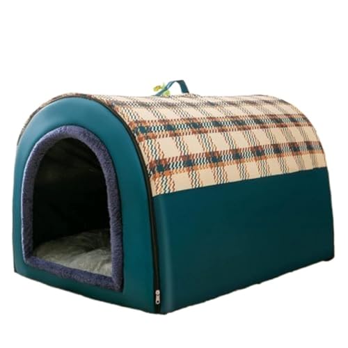 KuBen犬 ベッド ドーム ペットハウス ペットベッド ドーム型 XL 猫 犬 2way 小/中/大型犬 ,室内用 洗える 可愛い 猫ハウス 犬ハウス 猫ベッド 犬ベッド ドーム型 冬用 夏用 通年 寒さ対策 おしゃれ 犬小屋 ペットソファ ふわふわ ク