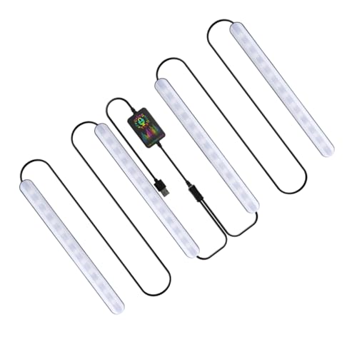 ARTIBETTER Car Atmosphere Lights Led 48led Strip Interior Car Ambient Lighting Easy Brightness Adjustment