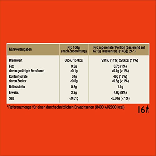 Ben's Original Original-Langkorn-Reis, 10 Minuten Kochbeutel, 6 Packungen (6 x 1kg) - Image 5