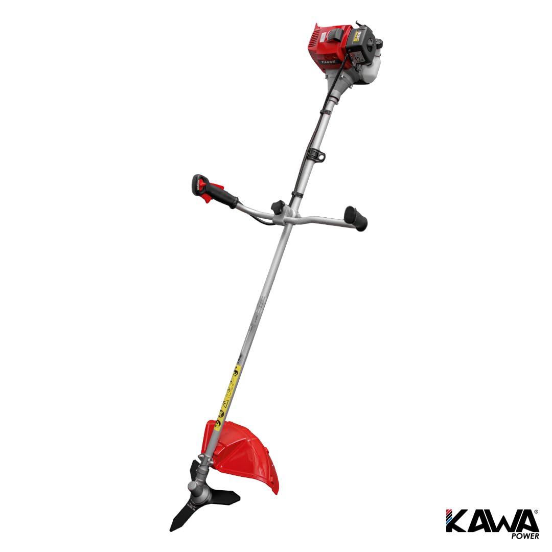 Desbrozadora de gasolina 45,4cc 1,9cv con motor Kawasaki TJ45 KAWAPOWER