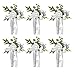 MEUMITY Wedding Aisle Decorations Pew Flowers,6 Pcs Artificial Rose Flower Chair Decoration Church Celebration Fake Flower Props for Wedding Party Party Photography