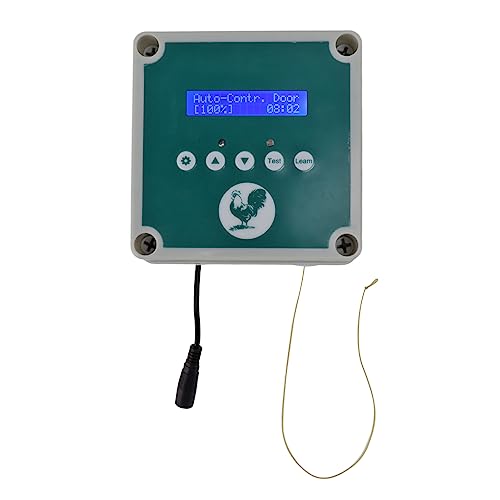 Automatic Chicken Coop Door, Chicken Cage Opener, Remote Control for Farm