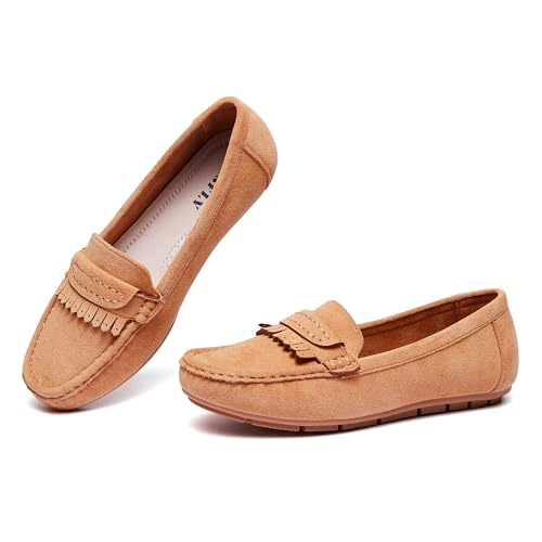 Image of Women's Flats Loafers Shoes Leisure Shoes Slip On Work Shoes Comfort Walking Shoes