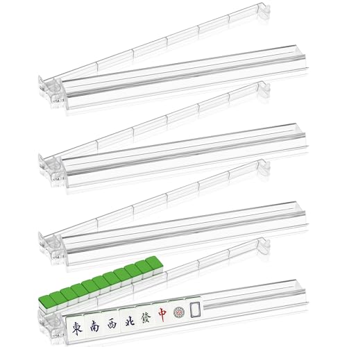 Soportes para Mahjong con diseño compacto y portátil