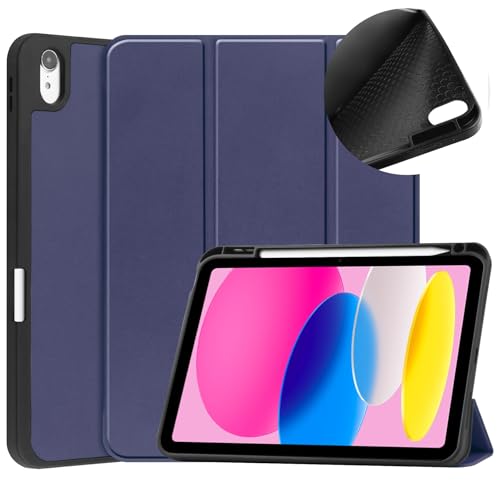 Coque iPad 11 2025 anti-rayure bleue : protégez votre tablette A16