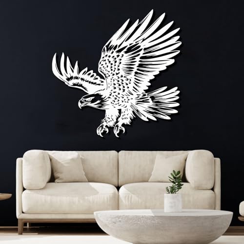 Metal Eagle Wall Decor, Eagles Wall Decor, Bald Eagle Wall