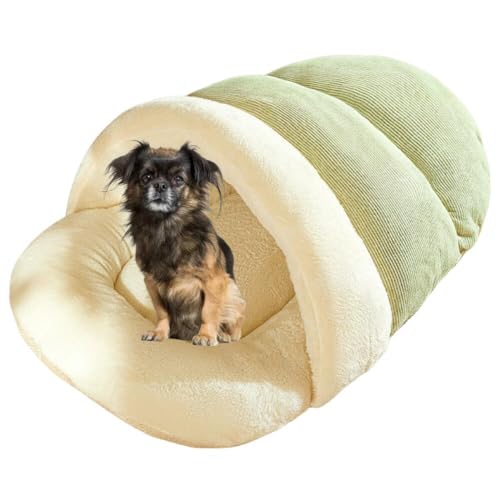 Lifetips チベタンスパニエル ペットベッド 犬猫兼用 冬用 寝袋型 ふわふわ クッション 保温 防寒 洗える 小型犬 中型犬 室内 おしゃれ 北欧風 ソファ ハウス 快眠グッズ 抱っこ感覚 多頭飼い対応 寝具 抗菌 防臭 速乾 低アレルゲン 軽量