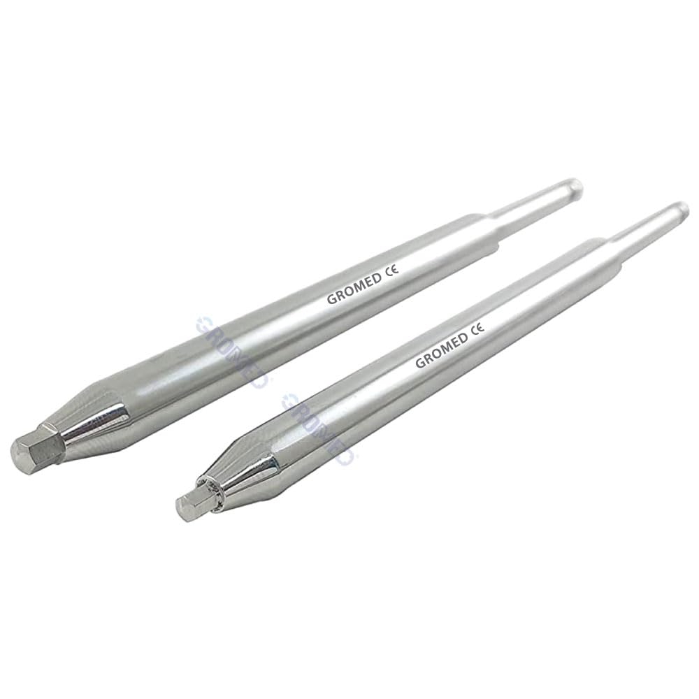 Gromed Ortho Hex QC Screw Driver Quick Coupling, Hexagonal Tip - Set of 2 Pcs - 3.5mm & 4.5mm, Stainless Steel Orthopedic General Surgical Instruments (B0CSJZ7DLL) Amazon Price History, Amazon Price Tracker