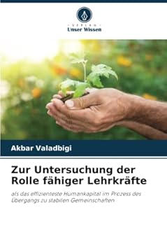 Paperback Zur Untersuchung der Rolle fähiger Lehrkräfte [German] Book