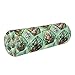 TecEr Succulents-Cactuses Memory Foam Neck Roll Pillow for Sleeping, Cervical Bolster Round Pillow with Removable Cover for Neck,Back,Legs,Ideal for Spine,Neck Support